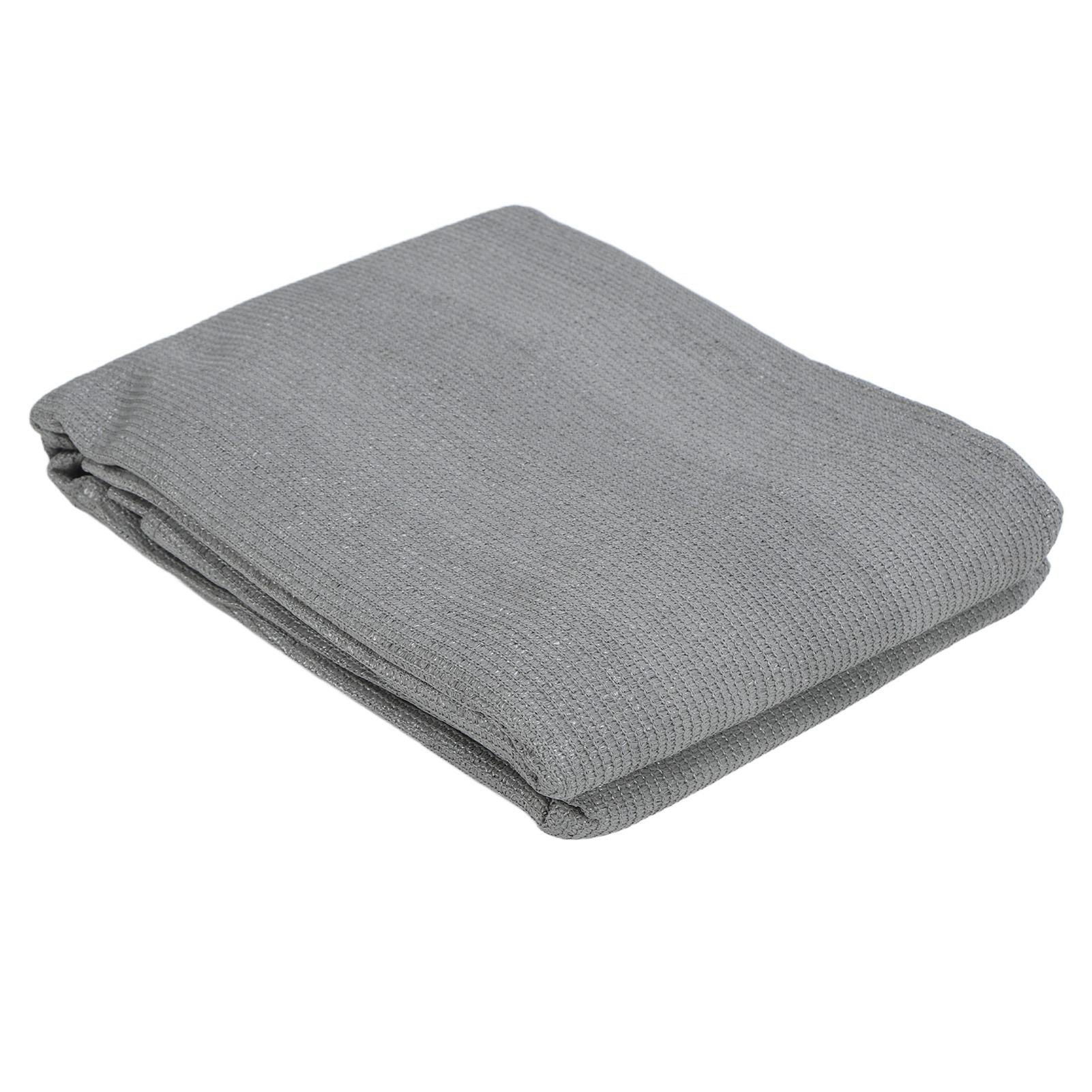 

Balcony Privacy Screen Fence Cover HDPE UV Protection Privacy Screen Fence for Deck Patio Backyard Outdoor Pool светло-серый