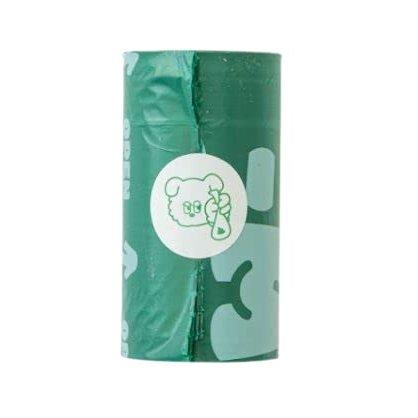 BITE ME Oh My Poop Eco-Friendly Dog Waste Bags - Durable Large Size Biomass Poop Bags for Dogs, 120 Bags