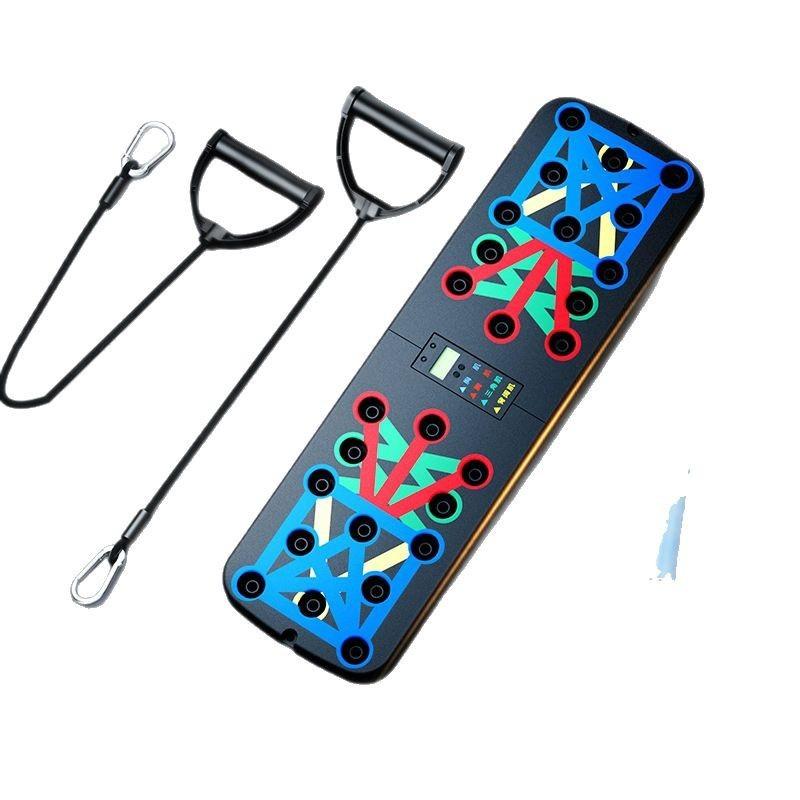 1SET Household Multi-functional Push-up Training Board Men's Chest Muscle Abdominal Muscle Training Equipment Portable Push-up Board