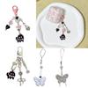 Cute Keychain Lanyard String Butterfly Bowknot Phone Chain Lanyard Y2K Bowknot