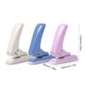 Paper Puncher Single Hole Punch with Grip Handle, Portable Hand Hold Long Reach Puncher Circle Single Round Paper Punch