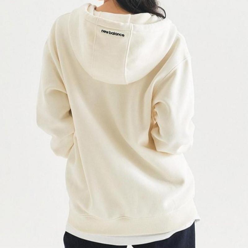 New Balance Basic Logo Brushed Hoodie Zip Up Nbmdd41013