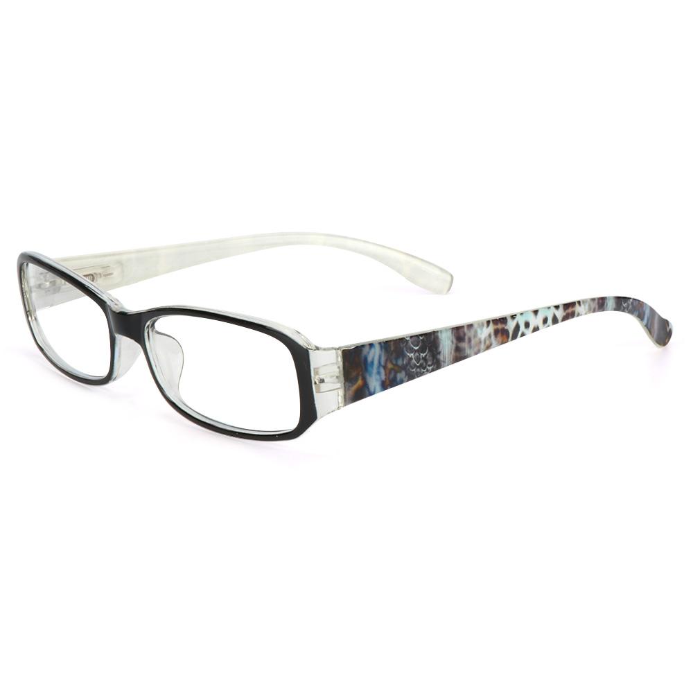1pc Anti-Blue Light Reading Glasses Urltra-Light Eye Protection Women Men Flowers Elegant Eyeglasses Diopter +100~+400