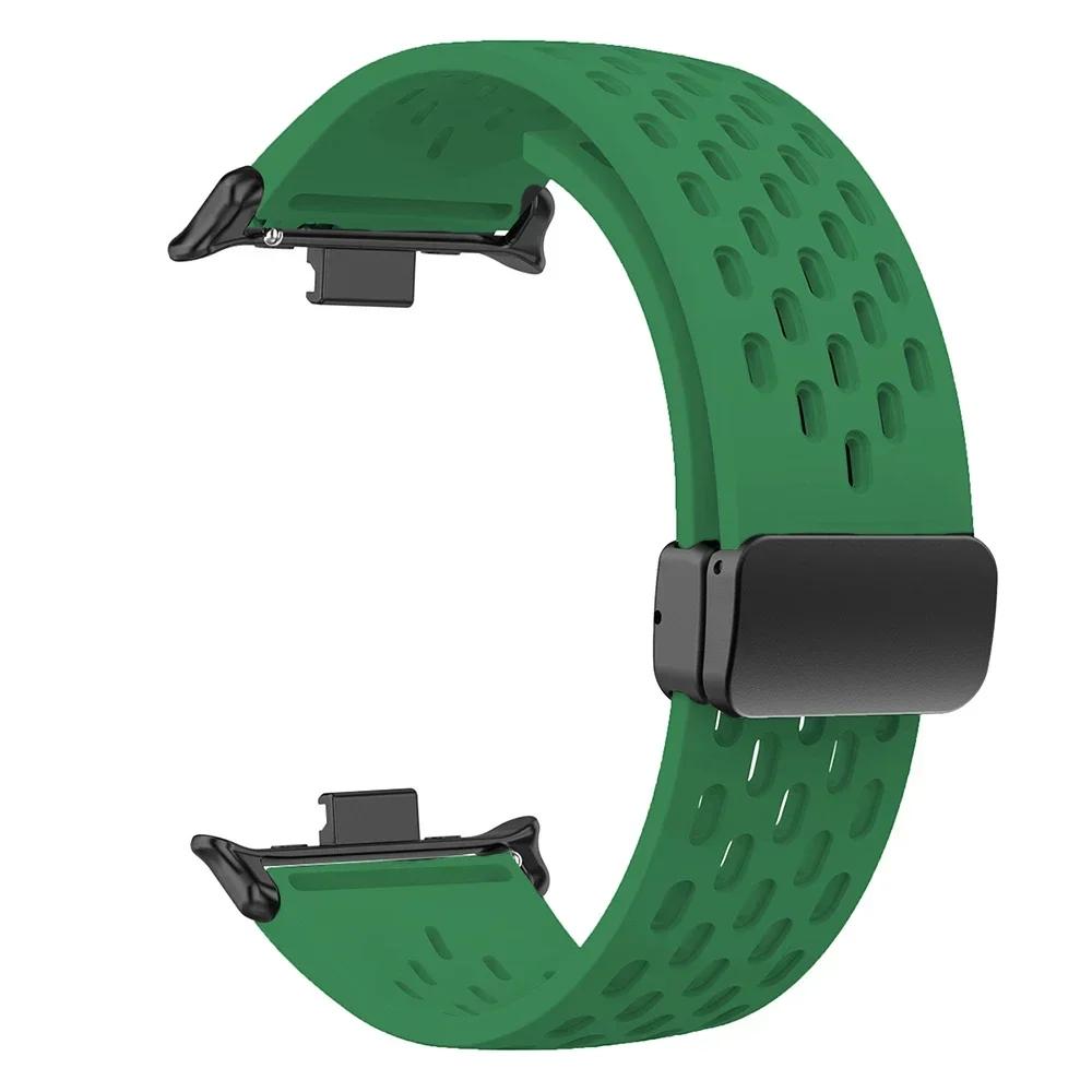 New Silicone Strap for Redmi Watch 4/5 Magnetic Buckle Sports Band for Mi Band 8pro 9 Pro Correa Breathable Bracelet Accessories