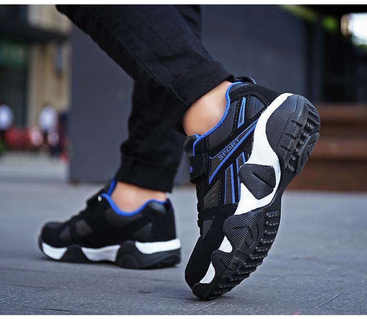 Boys' Breathable Non-slip Running Shoes for Ages 6-12 – Wear-resistant, Trendy, Spring/Autumn