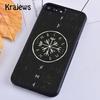 Krajews Viking Vegvisir Odin housse de téléphone nordique pour iPhone 14 5 SE 6s 7 8 plus XR XS 11 12 13 pro max Samsung S21 S22ultra