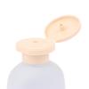 2/4 Pezzi Bottiglie Squeeze Vuote da 100ml con Tappo Flip Ricaricabili in Plastica da Viaggio Ricaricabili Per Lozione Shampoo Balsamo