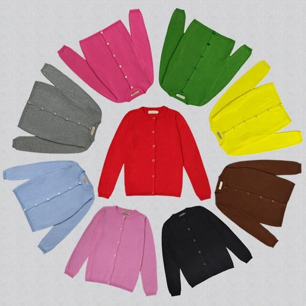 Girls' Stylish Casual Cardigan Sweater Outerwear