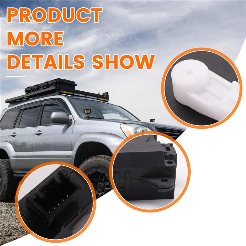 

Sevor для Toyota 4Runner Land Cruiser Prado GX470 2004- 2010 Сервопривод Моторчика Вентилятора Деталь Привода 87106-35170 8710635130 чёрный