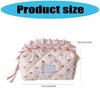 Tartan Makeup Bag With Multiple Layer Compartments For Cosmetics Jewelry And Accessories