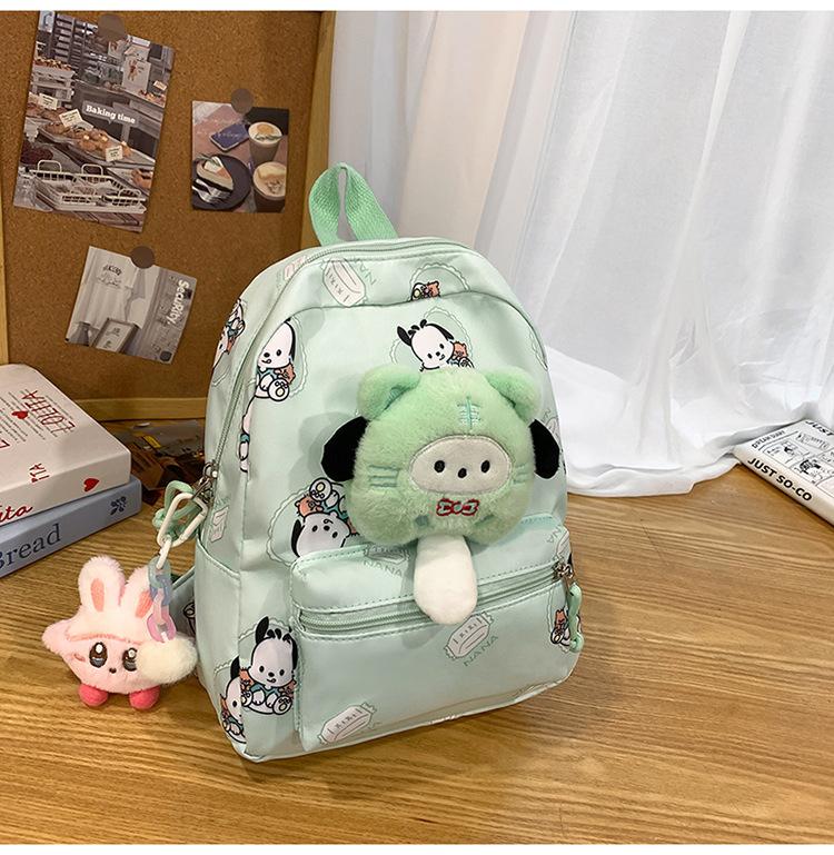 Schoolbag spring soft girl candy color schoolbag Japanese ins schoolgirl backpack small fresh cute mini backpack
