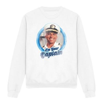 The Love Boat Unissex Adulto Eu Sou Seu Capitão Moletom