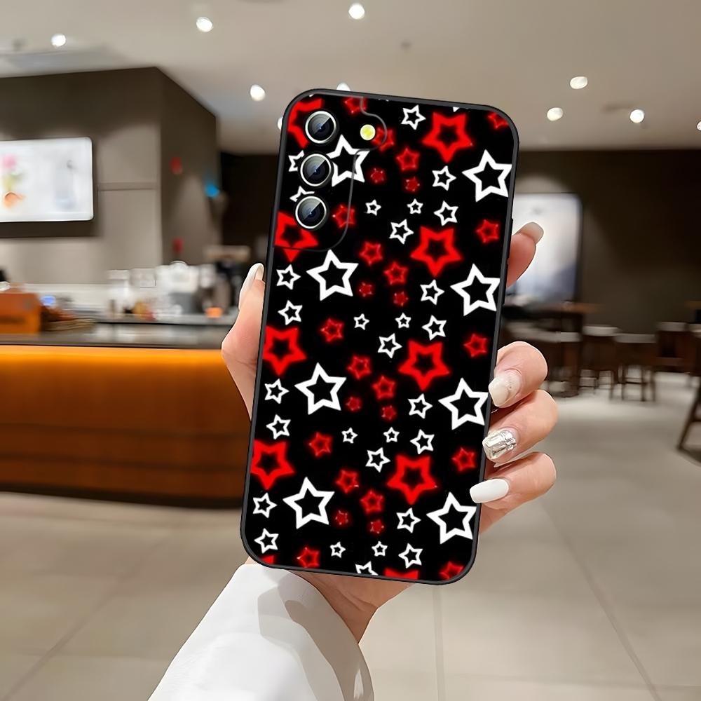 Fashion INS Stars Phone Case For S25 Samsung S26 S24 Ultra S22 S23 S20 Fe S21 Plus A54 A34 A16 A53 Back Cover