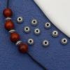 4.5mm Tibetan Silver Geometric Herringbone Bodhi String Spacer Beads for DIY Jewelry