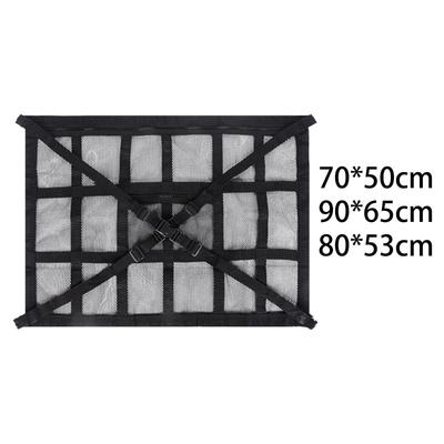 Car Ceiling Cargo Net Pocket Sturdy Truck Netting Car Roof Storage Organizer for Truck Automotive Van Long Road Trip Travel