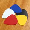 20pcs ABS Acoustic Guitar Picks Random Color Guitar Plectrum Droplet Shaped Guitar Pick  Bass