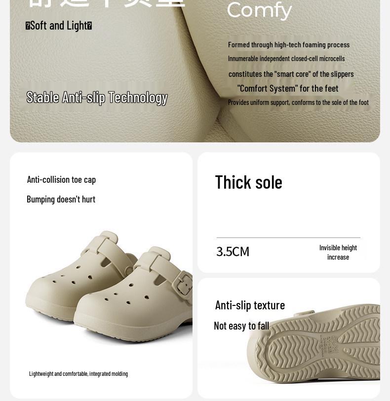 Yueqing Unisex letní plážové boty a pantofle s měkkou podrážkou EVA, protiskluzové