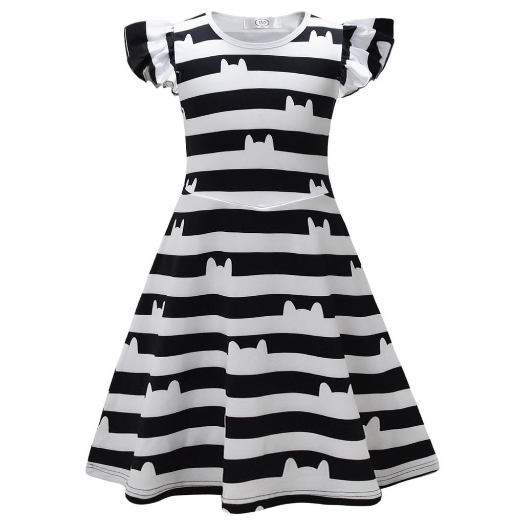 Set Vestito da Principessa e Borsa per Casa delle Bambole di Gabbi - Gonna con Maniche a Sbuffo per Bambine 2697