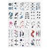 Dalmoa Tattoo Sticker 30-Piece Set C, 1 Set