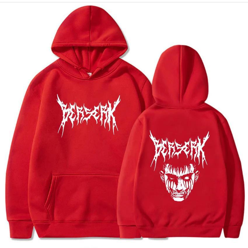 Japan Anime Berserk Guts Harajuku Hoodies Sweatshirt Gothic