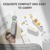 3-Compartment Pill Box - Portable Daily Organizer, Travel Medicine Container, Moisture-Proof Pill Case