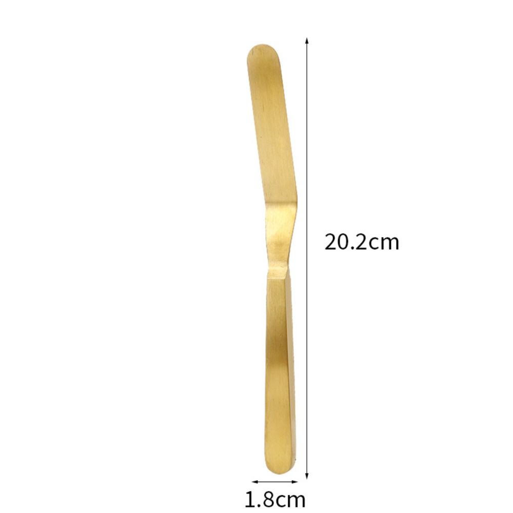 8 Inch Butter Scraper Stainless Steel Jam Spreader Household Cake Icing Spatula  Bread
