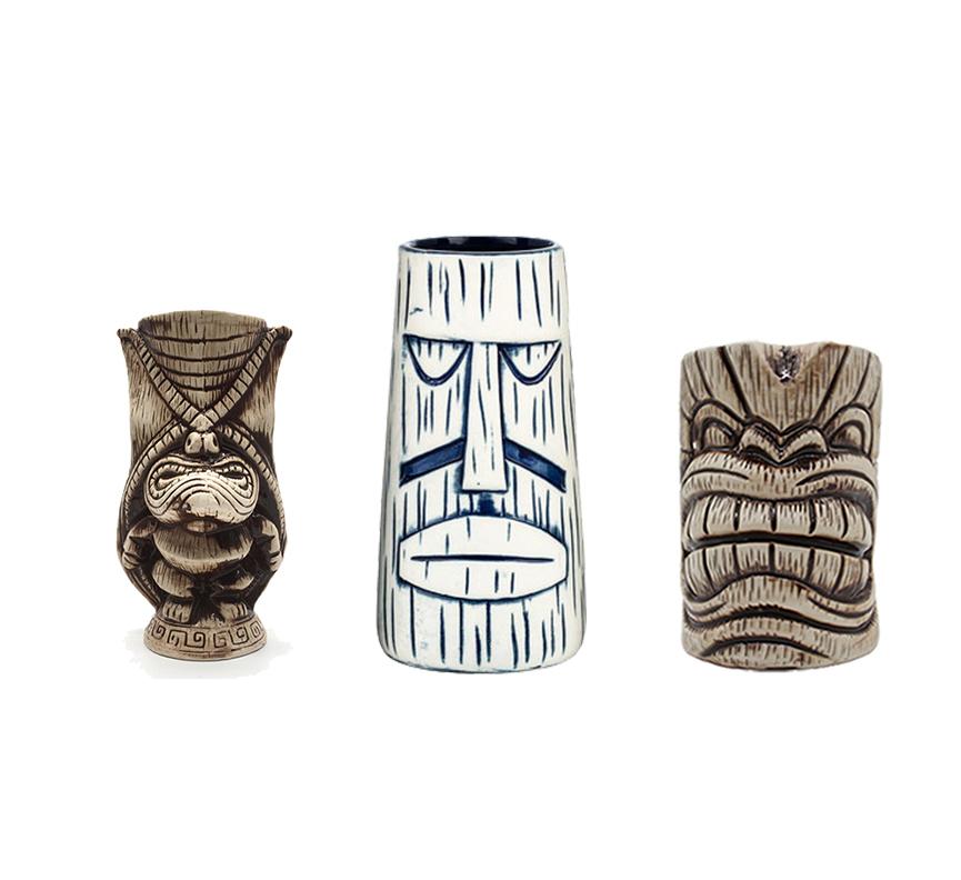 Tiki Mug Tiki Tumblers Ceramic Hawaiian Party Mugs Glasses