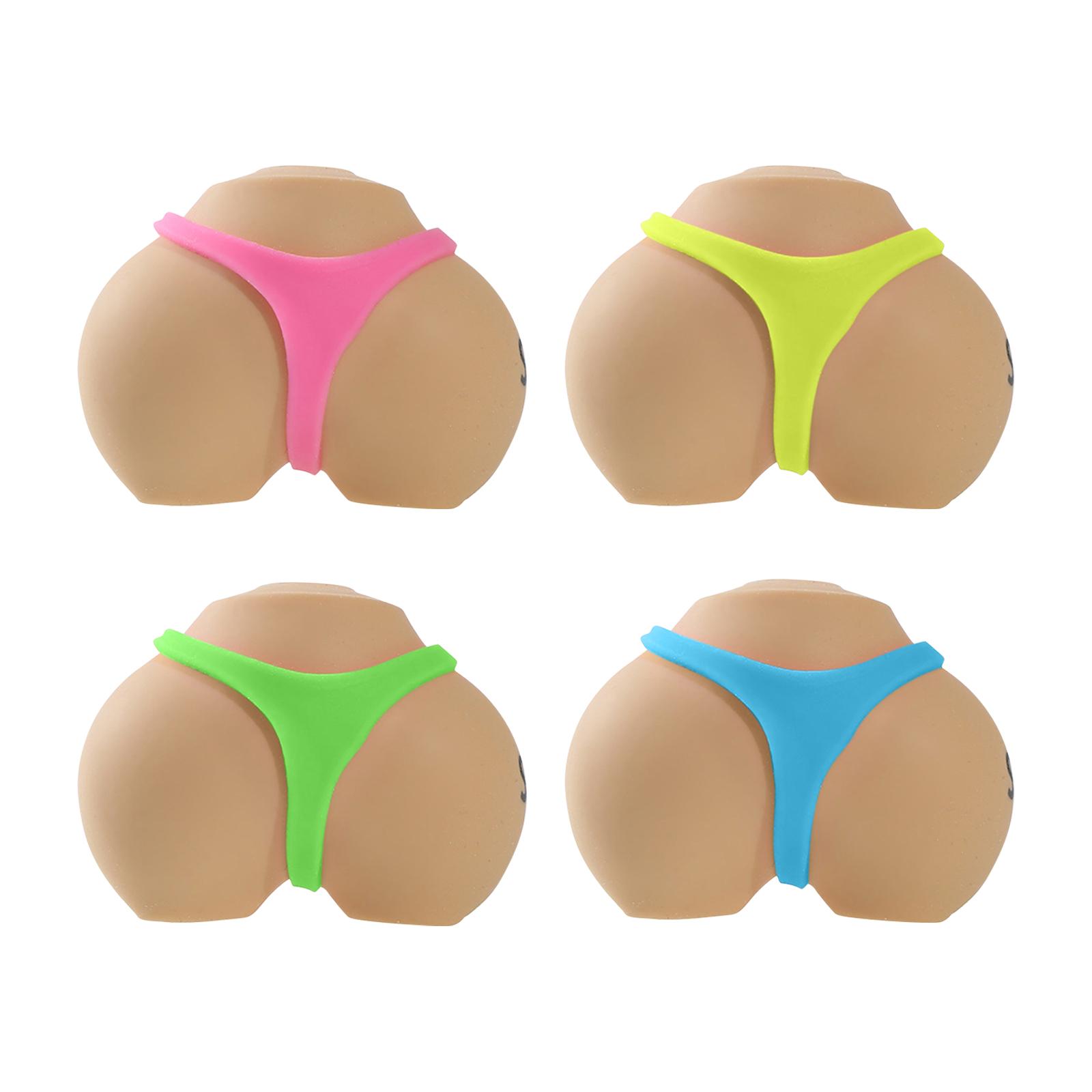 

Random Color Simulation Butt -Toy – Prank, Slow- Stress-Relief Fun Toy чёрный