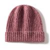 Treasure Series Cashmere Beanie: Unisex Thick Knit Wool Hat with Baby Yarn