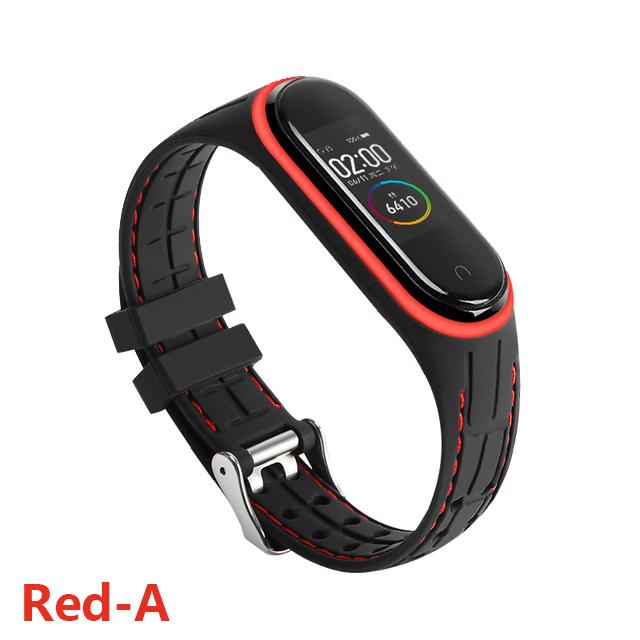 Strap For Mi band 7 6 5 Bracelet Sport belt Silicone watchband replacement Smartwatch bracelet for Xiaomi mi band 3 4 5 6 strap