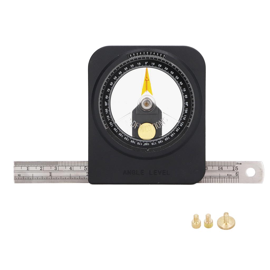 Magnetic Angle Locator Double Scale High Accuracy Bidirectional Magnetic Stripe Protractor for