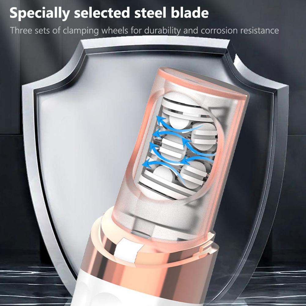 Electric Women Facial Epilator USB Rechargeable Hair Removal Epilator Painless Facial Hair Epilator for Quick and Gentle Shaving