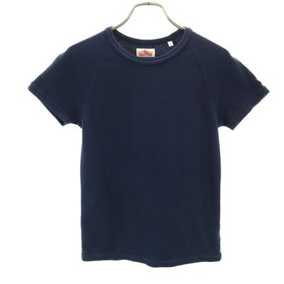 HOLLYWOOD RANCH MARKET made in Japan Kurzarm Cut 1 Marineblau Damen Gebraucht