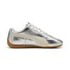 Puma Speedcat Silber Alpine Schnee Damen Sneaker Gummi 406881-02