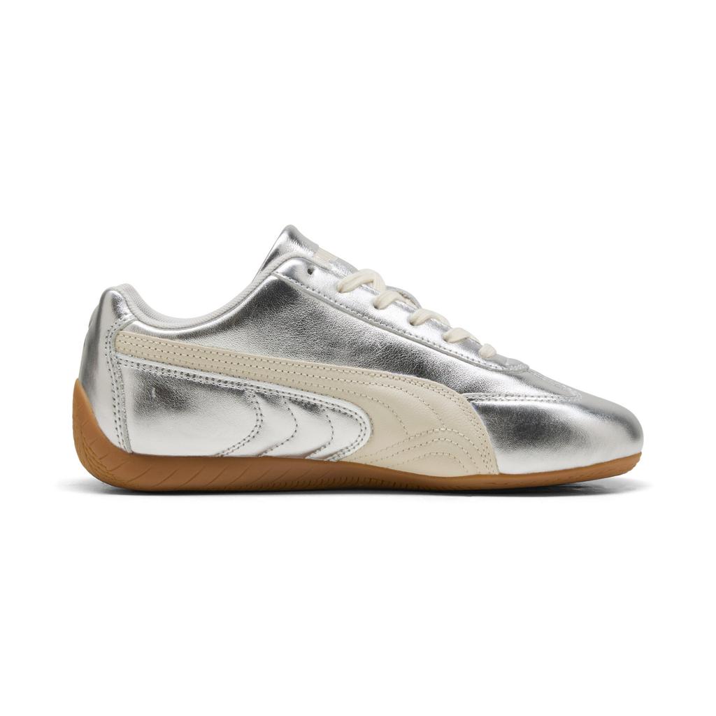 Puma Speedcat Silber Alpine Schnee Damen Sneaker Gummi 406881-02