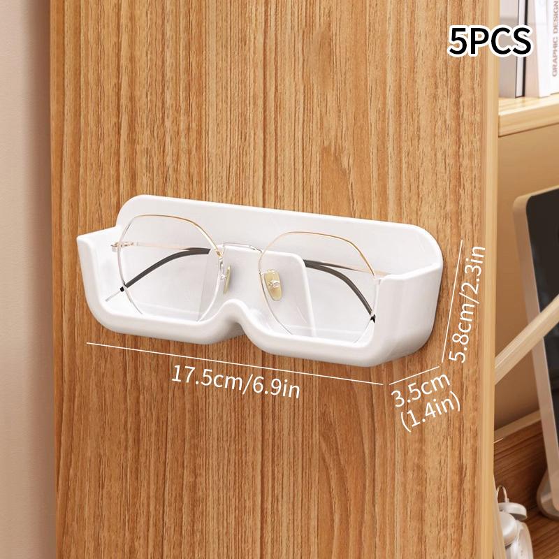 1/3/5/10pcs Glasses Holder Stand Wall Mounted Creative Glasses Sunglasses Storage Rack Sunglasses Storage Home Sunglass Dispay