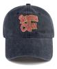 Bichiseuaenkeulim Shadow Pigment Ball Cap-Navy