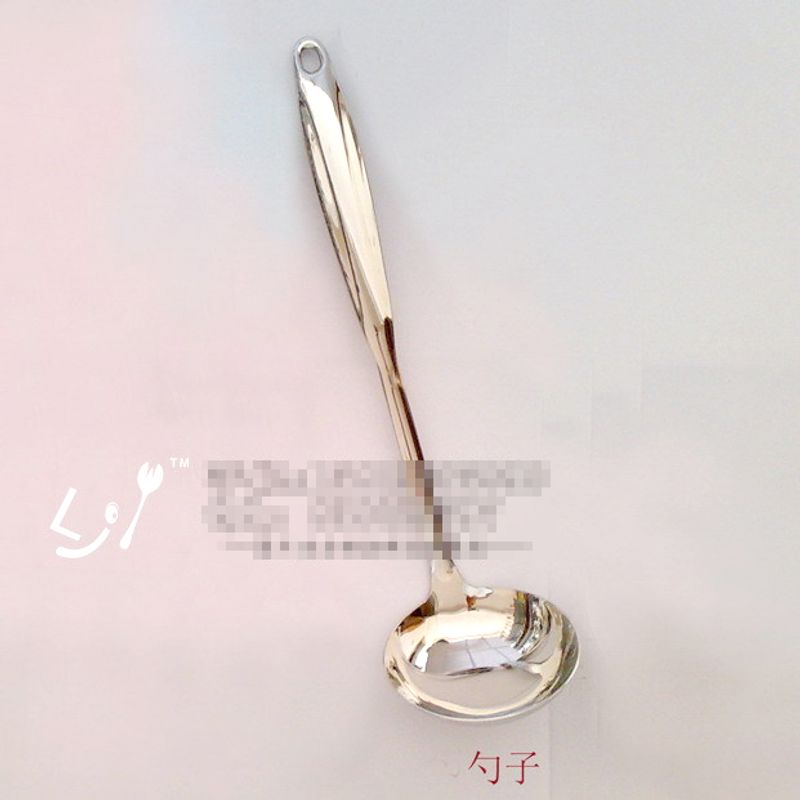 Export Products: European-Style Stainless Steel Pots and Spoons, Soup Ladles, Stainless Steel Spoons, Integrated Molding Technology Default