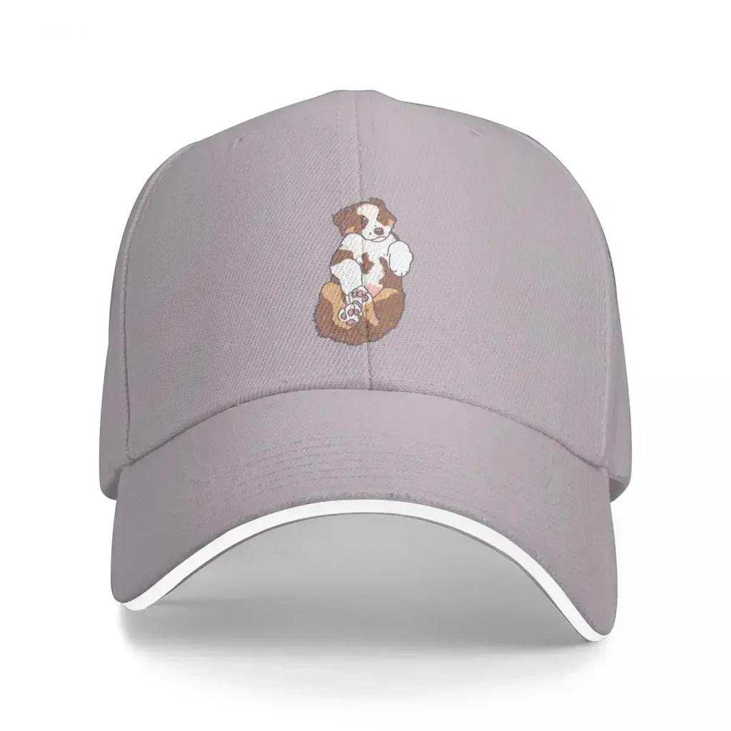 Red Tri Aussie Puppy Baseball Cap Brand Unisex cap dad hat Golf Wear Visor WoUnisexs Hats Unisexs