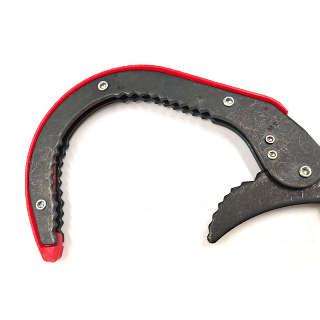 Verstellbare Ölfilterschlüsselzange Motorradölfilter Demontageschlüssel Gezahnte Backen Motorradölfilterschlüssel Ergonomisch