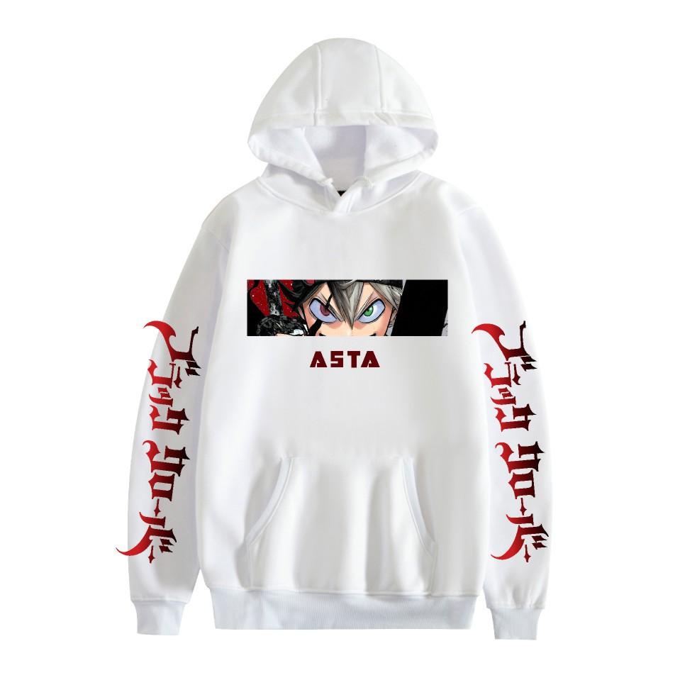 Unisex Black Clover Anime Hoodie Sweatshirt Graphic Printed Streetwear Hoodies for Couples Men Women