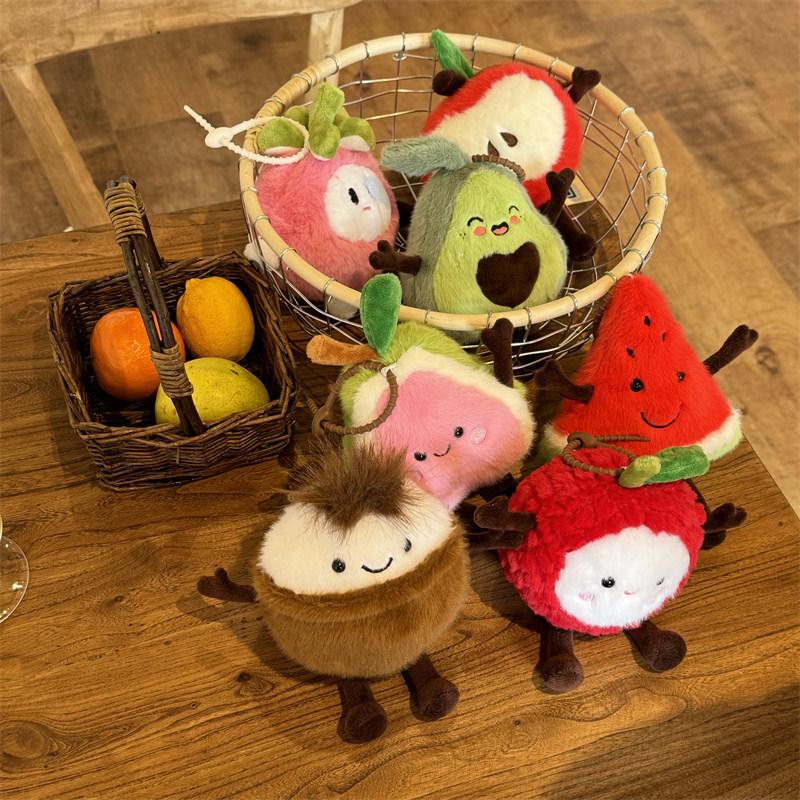 New Fashion Vegetable and Fruit Bag Pendant Cute Soft Plush Toy Doll