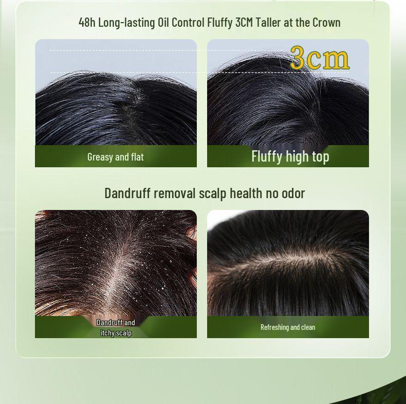 Gaoteya Silicone-Free Anti-Dandruff Shampoo with Long-Lasting Fragrance for Soft, Bouncy Hair