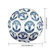 MUFC posterSoccer Ball Colorful All Ages Machine Stitched PVC Competition Ready Durable High-Bounce