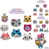 Gabby's Dollhouse Plush Pendant Super Soft Short Plush Stuffed Animal Cat Figurine