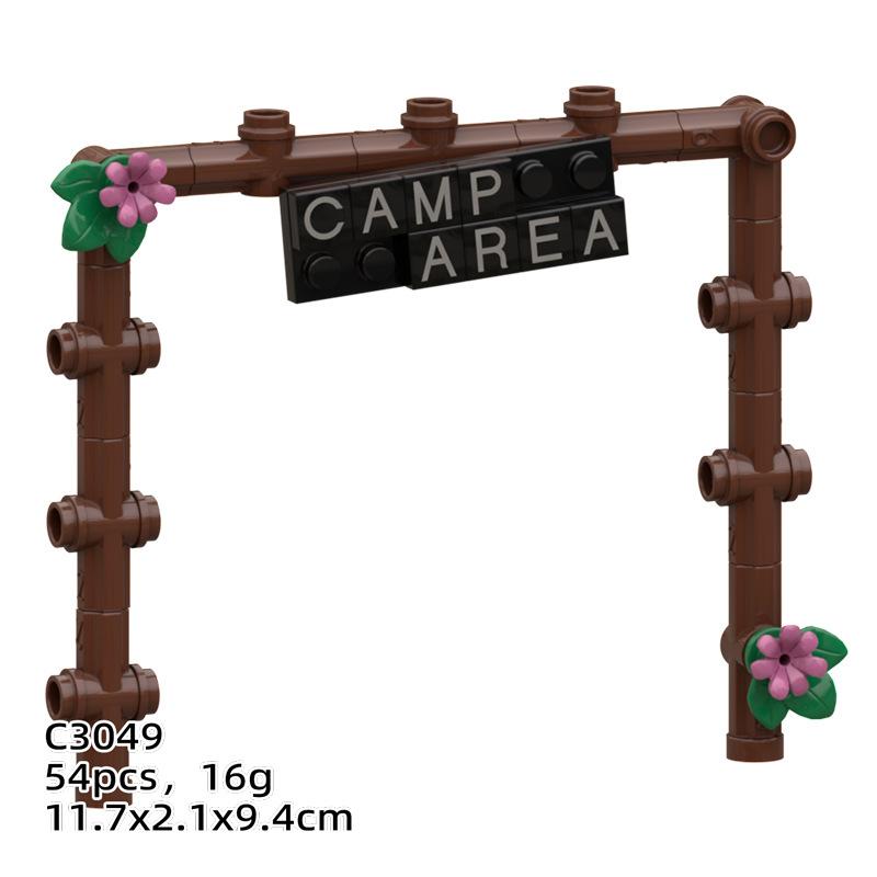 High-Quality Moc High-Quality Camping High-Quality Picnicking High-Quality Building High-Quality Blocks Play Sets High-Quality Camp High-Quality