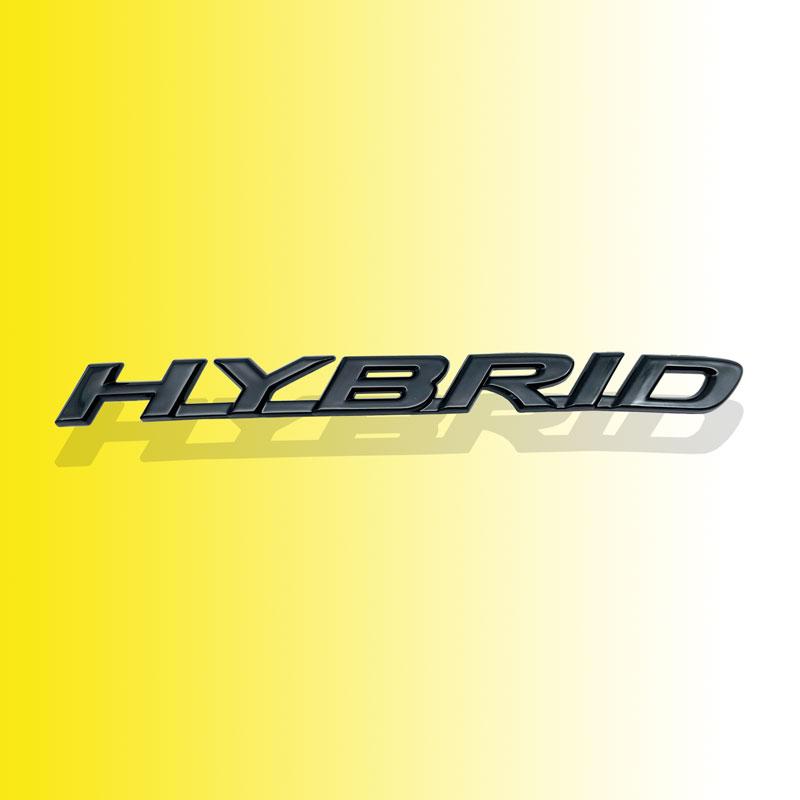For Lexus IS250 IS300 RX350 RX270 RX300 ES300h ES350 3D Car Styling Tail Rear Side Metal HYBRID Emblem Sticker Auto Decor Decal VH6