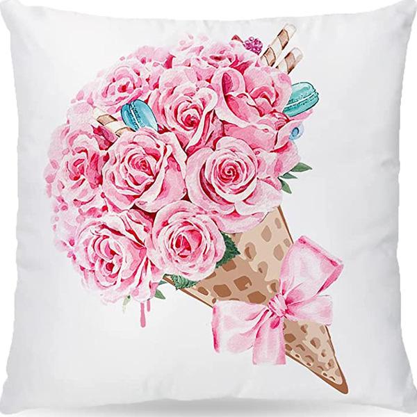 Perfume Bottle Pillow Cover Fashion Women'S Pet Home Sofa Car Ornament French Cushion Cover Premium Durable Quality