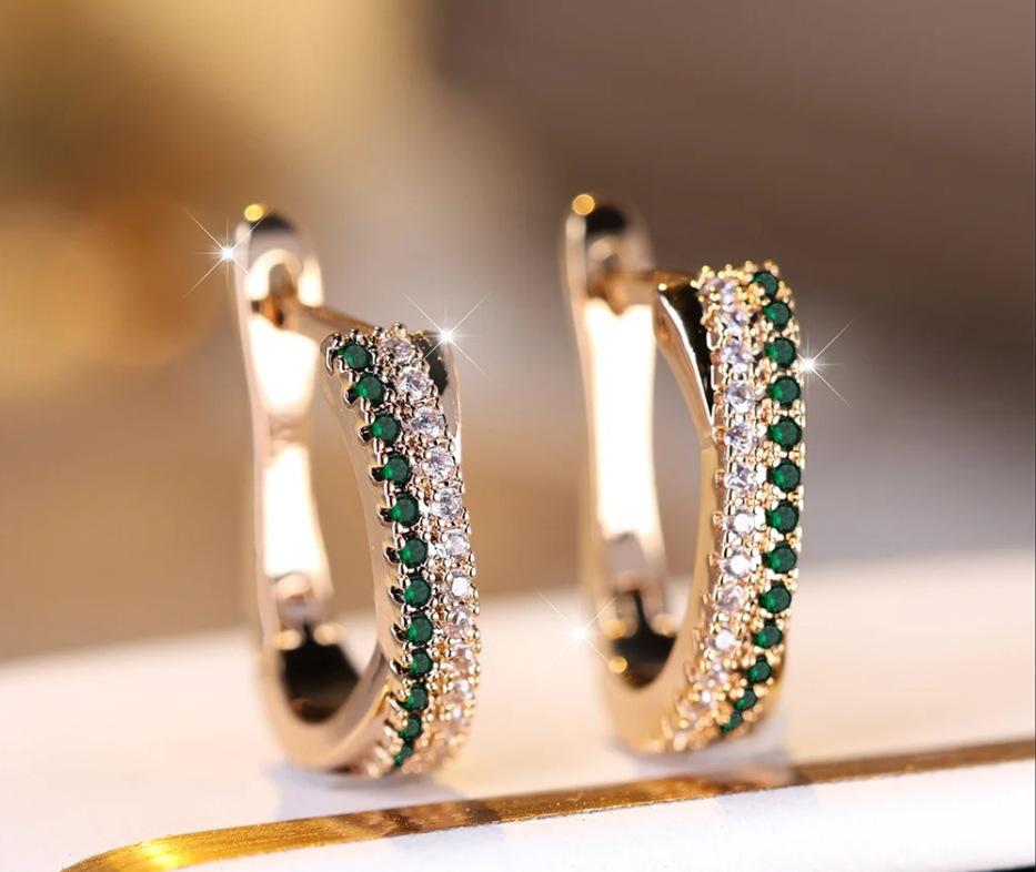 Water Drop Pearl Rhinestone Tassel Earrings