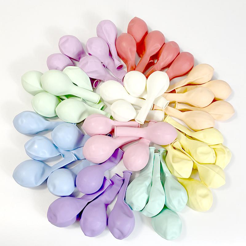 30pcs Wedding Decoration Balloon White Candy Colorful Small Balloons 5-12inch Helium Baloon Birthday Party Holiday Room Decor